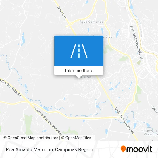Rua Arnaldo Mamprin map