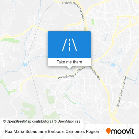 Rua Maria Sebastiana Barbosa map