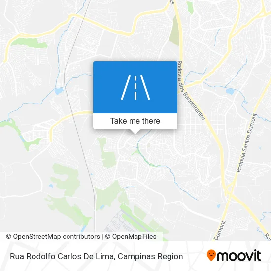Rua Rodolfo Carlos De Lima map