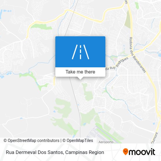 Rua Dermeval Dos Santos map
