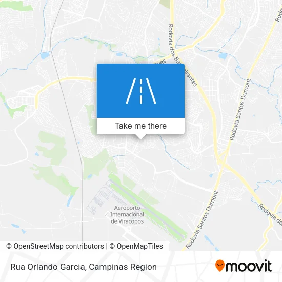 Rua Orlando Garcia map