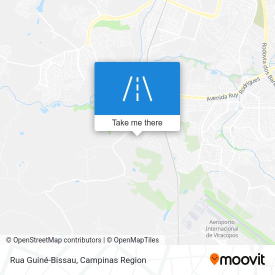 Rua Guiné-Bissau map