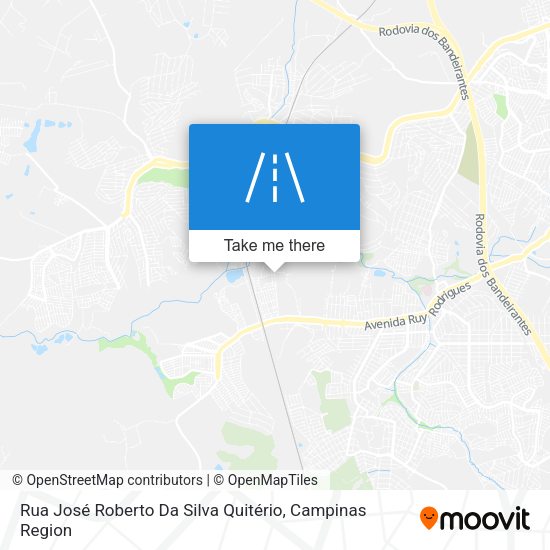 Rua José Roberto Da Silva Quitério map