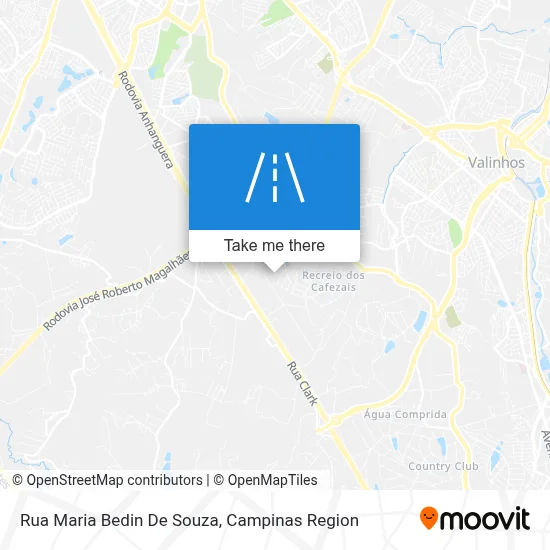 Rua Maria Bedin De Souza map