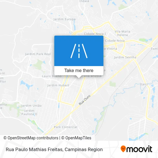 Rua Paulo Mathias Freitas map