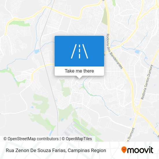 Rua Zenon De Souza Farias map