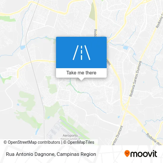 Rua Antonio Dagnone map