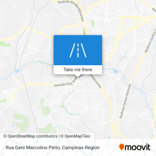 Rua Geni Marcolino Pinto map