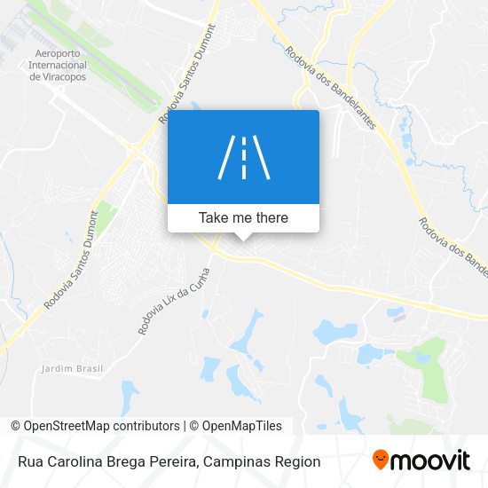 Rua Carolina Brega Pereira map