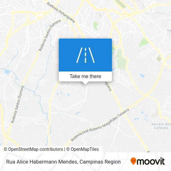 Rua Alice Habermann Mendes map
