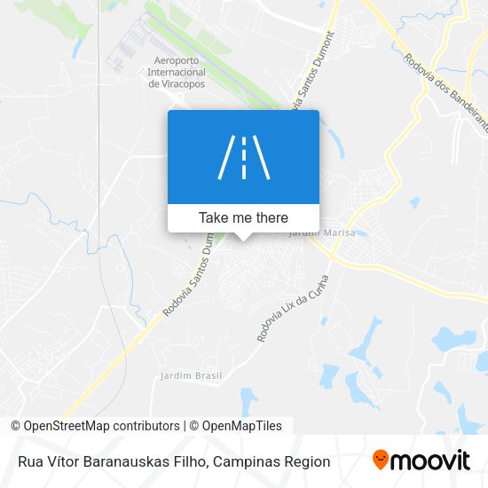 Rua Vítor Baranauskas Filho map