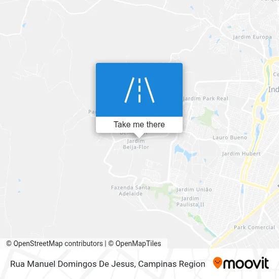 Rua Manuel Domingos De Jesus map
