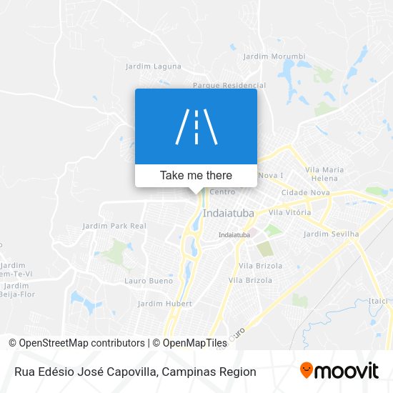 Rua Edésio José Capovilla map
