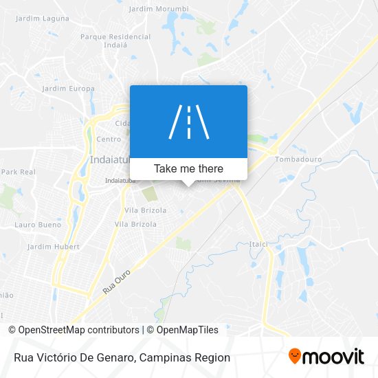 Rua Victório De Genaro map