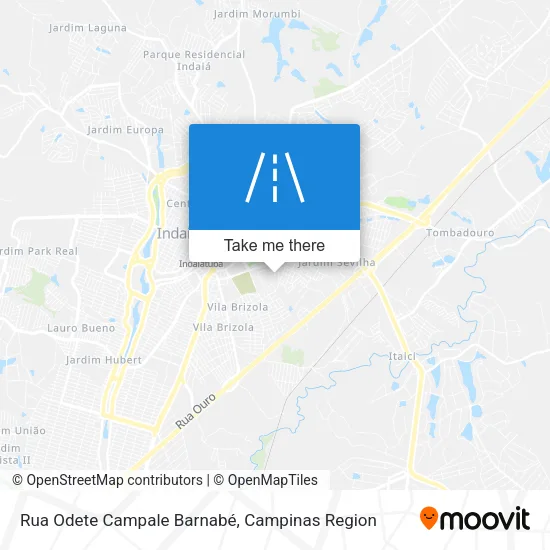 Rua Odete Campale Barnabé map