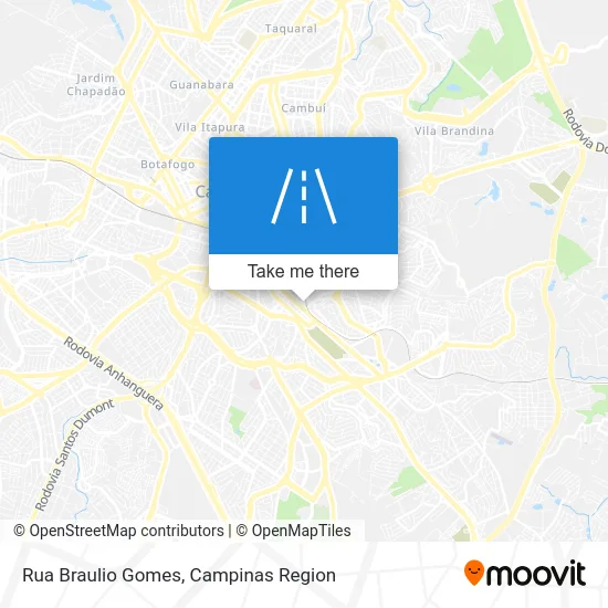 Rua Braulio Gomes map
