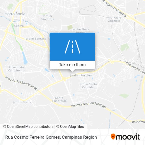 Rua Cosmo Ferreira Gomes map