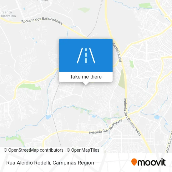Rua Alcídio Rodelli map