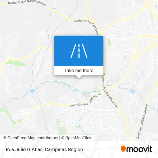 Rua Julio G Atlas map