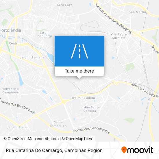 Rua Catarina De Camargo map