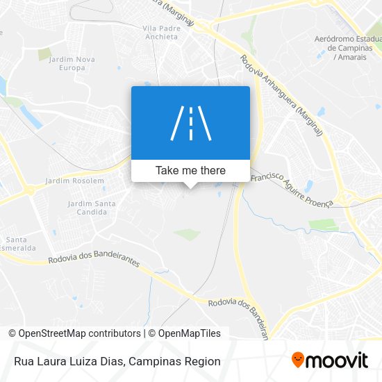 Rua Laura Luiza Dias map