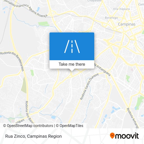 Rua Zinco map