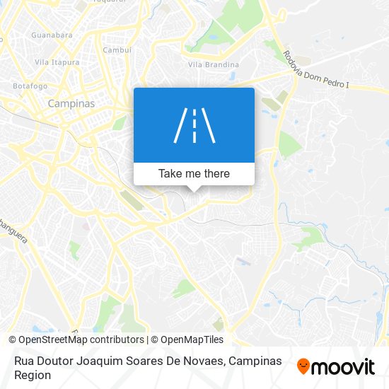 Mapa Rua Doutor Joaquim Soares De Novaes