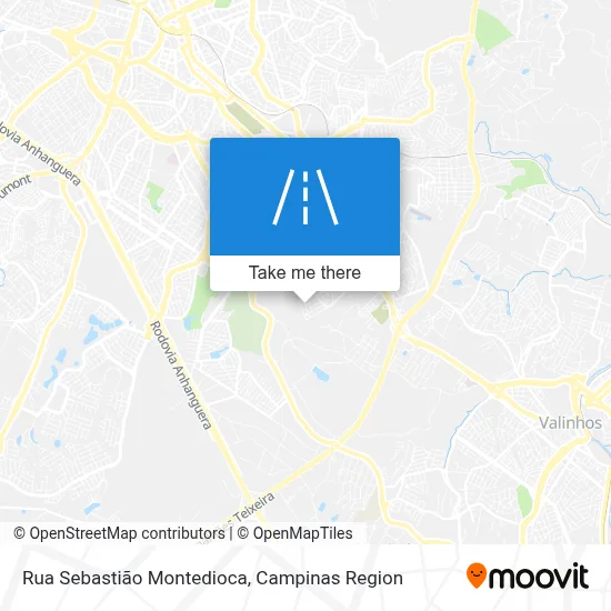 Rua Sebastião Montedioca map