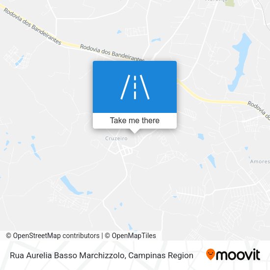 Rua Aurelia Basso Marchizzolo map