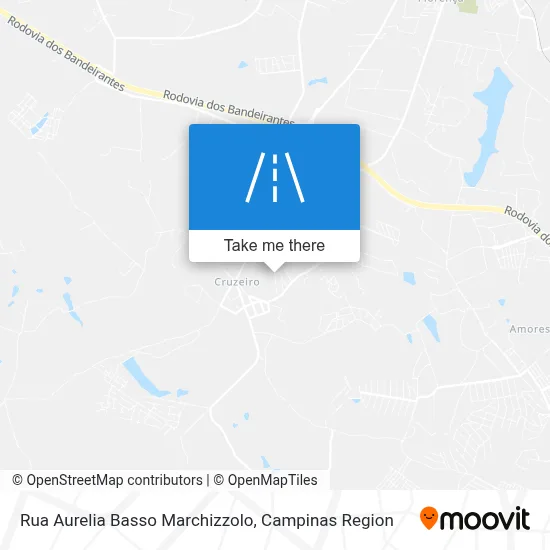Rua Aurelia Basso Marchizzolo map