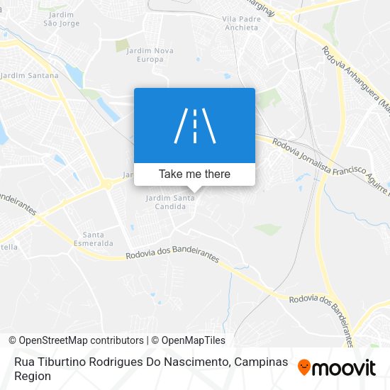Rua Tiburtino Rodrigues Do Nascimento map