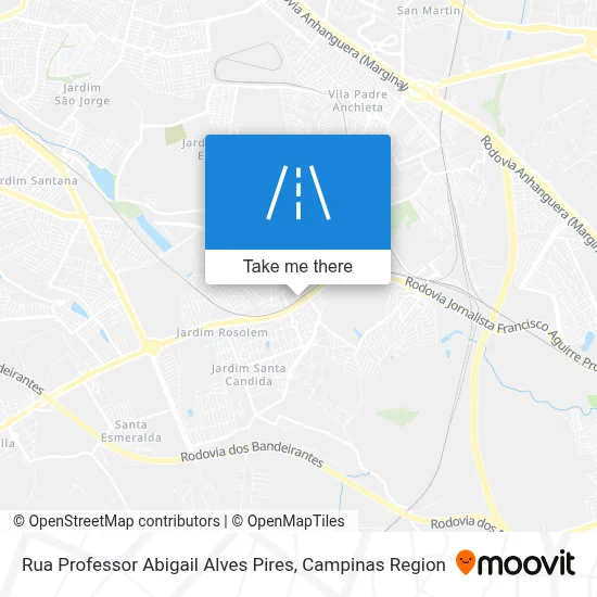 Rua Professor Abigail Alves Pires map