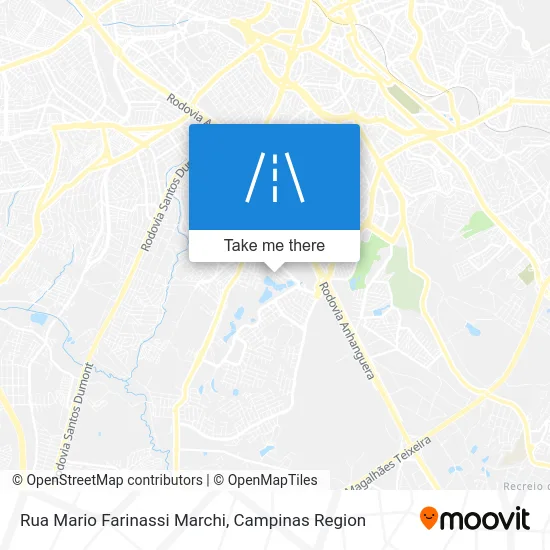 Rua Mario Farinassi Marchi map