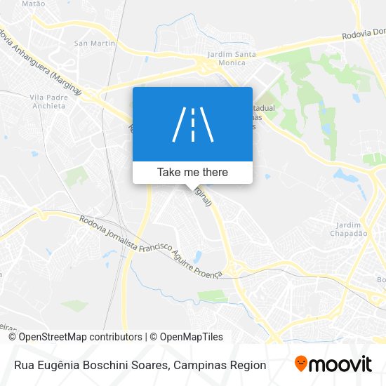 Rua Eugênia Boschini Soares map