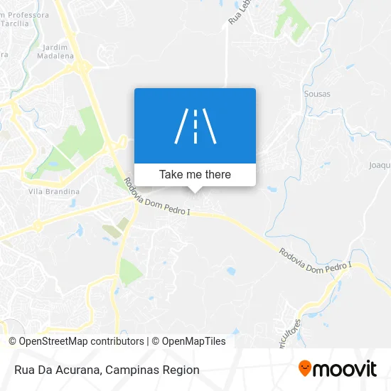 Rua Da Acurana map