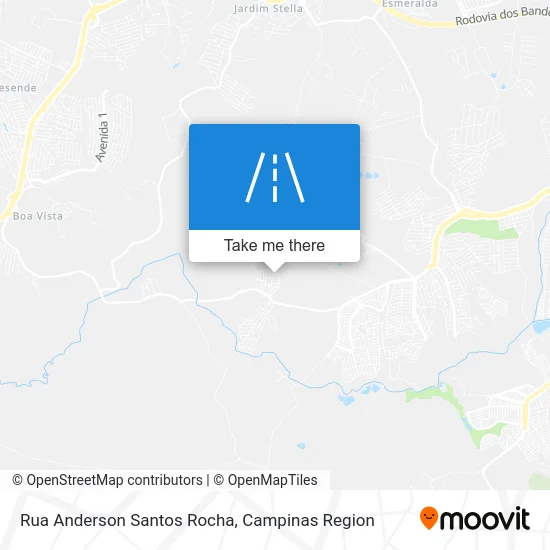 Rua Anderson Santos Rocha map
