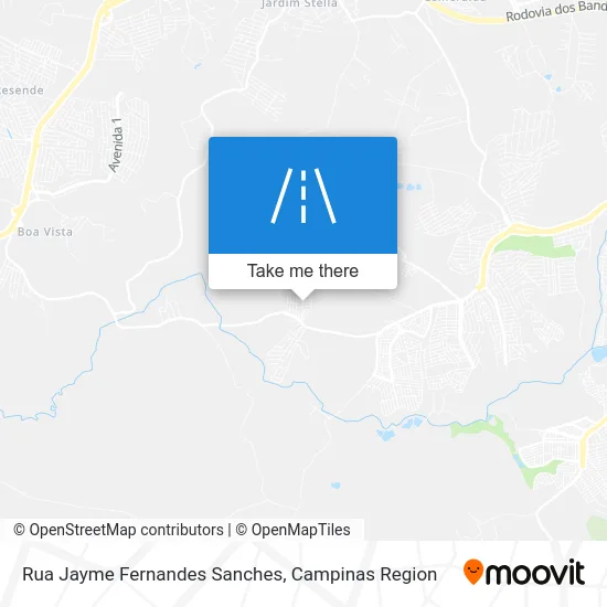 Rua Jayme Fernandes Sanches map