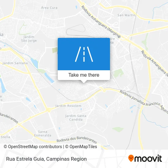 Rua Estrela Guia map