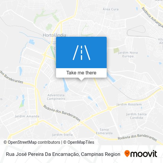 Rua José Pereira Da Encarnação map