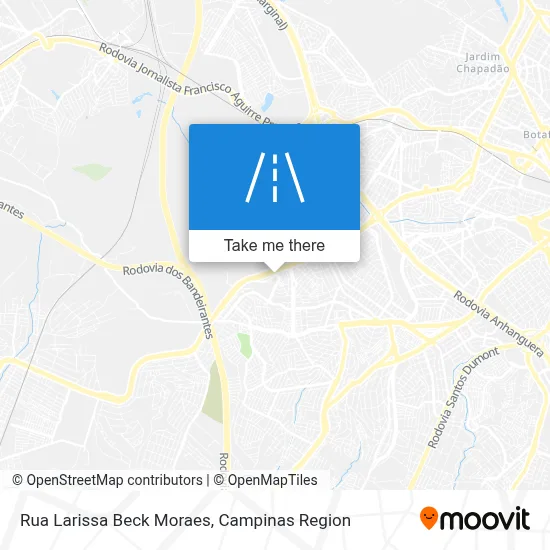 Rua Larissa Beck Moraes map
