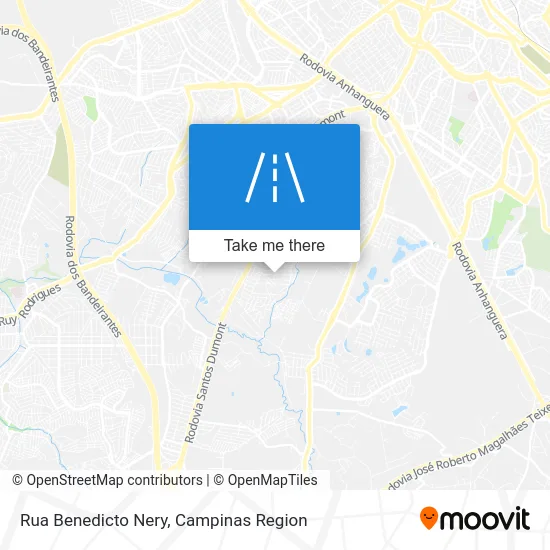 Rua Benedicto Nery map