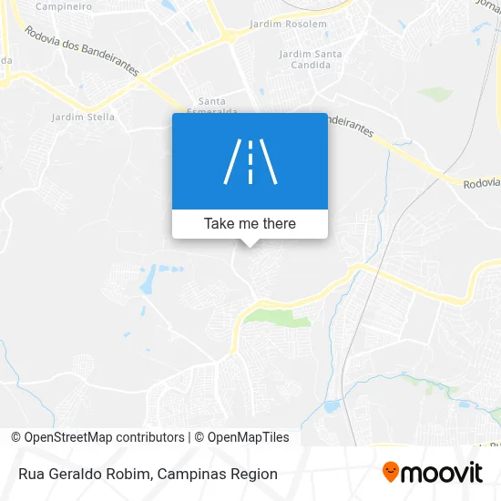 Rua Geraldo Robim map