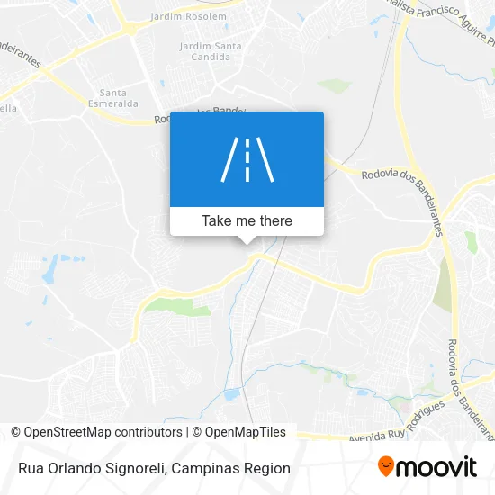 Rua Orlando Signoreli map