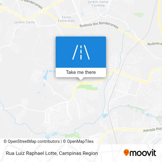 Rua Luiz Raphael Lotte map