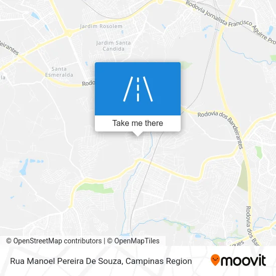 Rua Manoel Pereira De Souza map