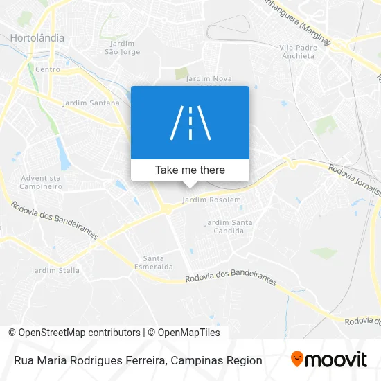 Rua Maria Rodrigues Ferreira map