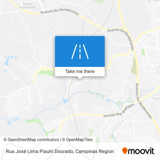 Rua José Lima Piauhi Dourado map