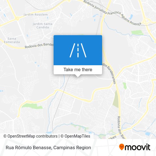 Rua Rômulo Benasse map