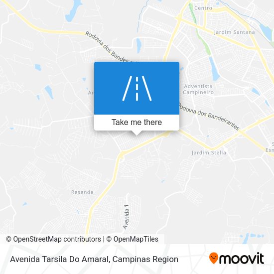 Avenida Tarsila Do Amaral map