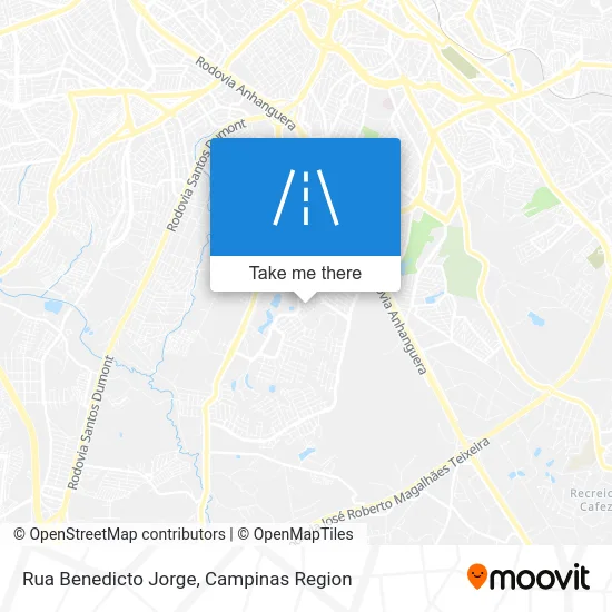 Rua Benedicto Jorge map